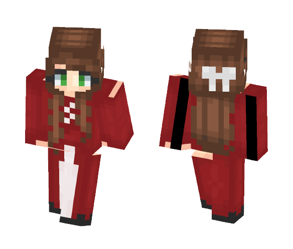 Download Free Ω Remake of Medieval girl Ω Skin for Minecraft image 1 Ω Remake of Medieval girl Ω - Girl Minecraft Skins - image 1