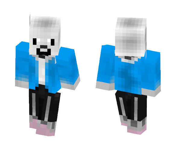 Sans - Male Minecraft Skins - image 1