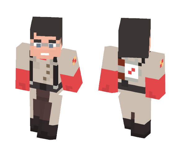 TF2 - Medic - Male Minecraft Skins - image 1