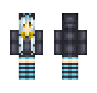 [Eeveelutions] Shiny Umbreon - Female Minecraft Skins - image 2