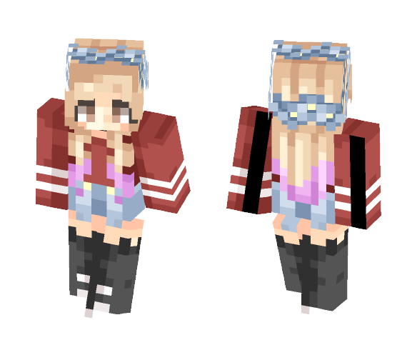 ST // Boundless Skully - Female Minecraft Skins - image 1