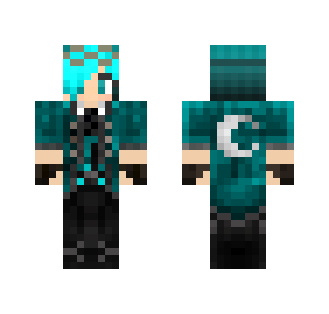Warrior Girl in Teal