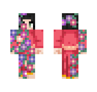 Blossoming Sakura Girl - Girl Minecraft Skins - image 2