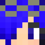 Download Free Warrior Girl in Blue Skin for Minecraft image 3 Warrior Girl in Blue - Girl Minecraft Skins - image 3