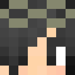 Download Free Warrior Girl in Black Skin for Minecraft image 3 Warrior Girl in Black - Girl Minecraft Skins - image 3