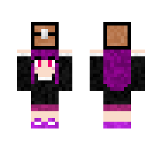 Girl holding a chest - Girl Minecraft Skins - image 2