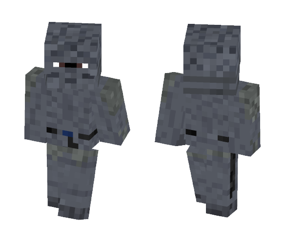 Stone Samurai Warrior Ichirin - Male Minecraft Skins - image 1