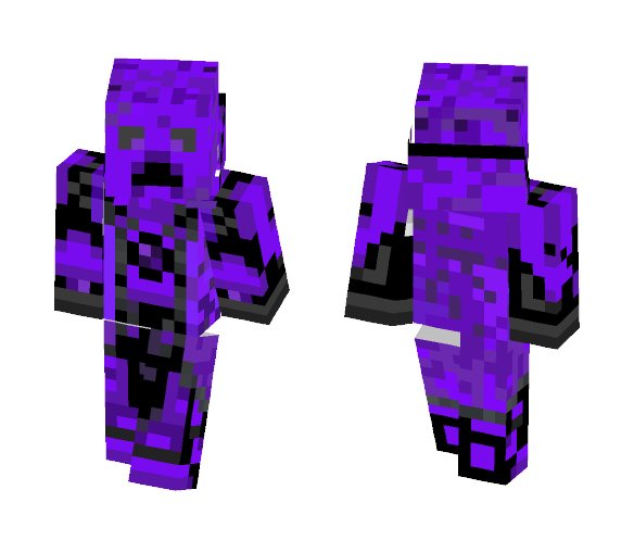 Purple Creeper - Male Minecraft Skins - image 1