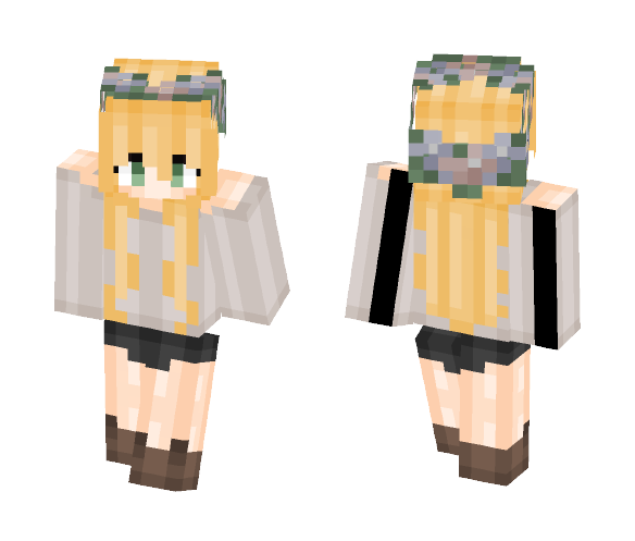 Download Free Flower Crown (Check Desc Plz) Skin for Minecraft image 1 Flower Crown (Check Desc Plz) - Flower Crown Minecraft Skins - image 1