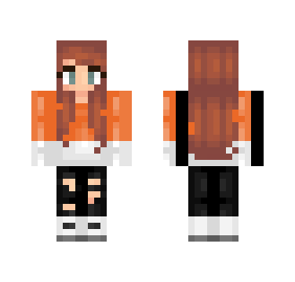 Orange Creamsicle - Female Minecraft Skins - image 2