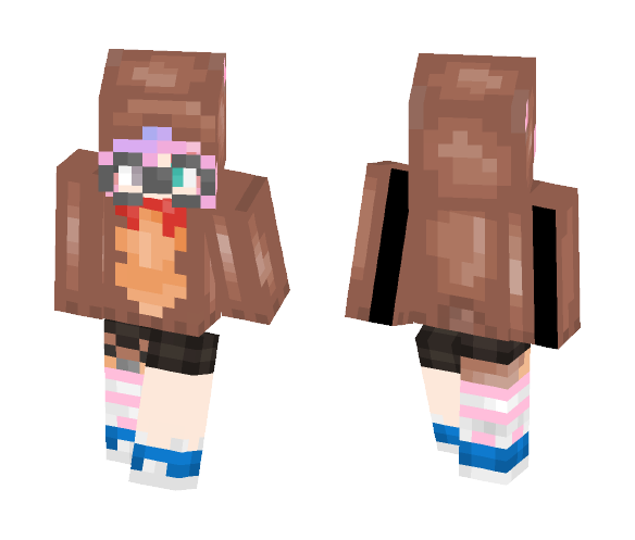 Teddy Bowtie - Interchangeable Minecraft Skins - image 1