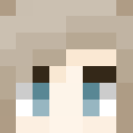 흑백 여성 (male ver in desc) - Female Minecraft Skins - image 3