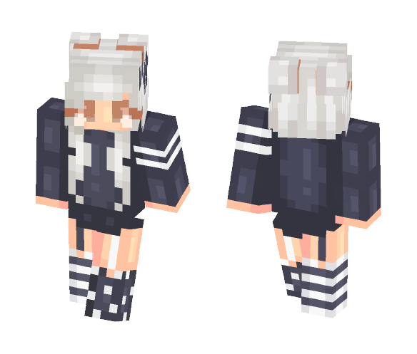 Download Free remake of my first ever skin nice Skin for Minecraft image 1 remake of my first ever skin nice - Female Minecraft Skins - image 1