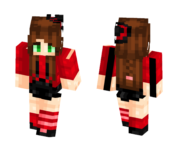 PupuSkins ~ Request ~ Moksu - Female Minecraft Skins - image 1