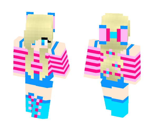 Download Free Candy girl Skin for Minecraft image 1 Candy girl - Girl Minecraft Skins - image 1