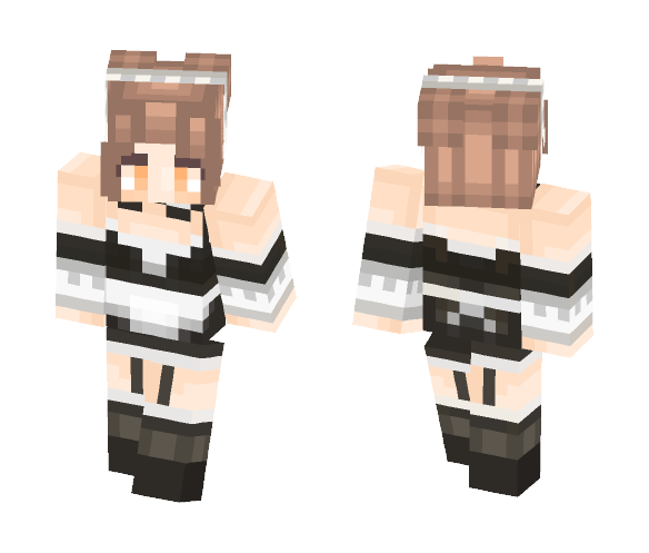 Cute Little Maid | ρυяℓιxxα - Female Minecraft Skins - image 1