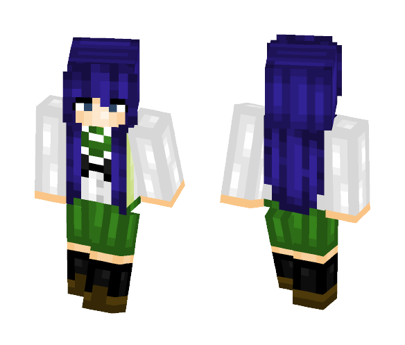 Saeko Busujima - Female Minecraft Skins - image 1