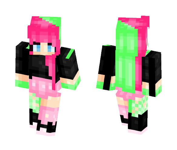 Download Free PupuSkins ~ Party Girl ~ Venere Skin for Minecraft image 1 PupuSkins ~ Party Girl ~ Venere - Girl Minecraft Skins - image 1