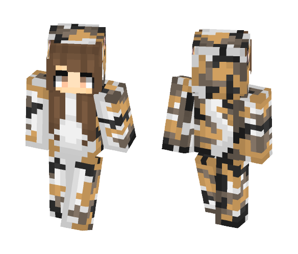 Tortoiseshell Cat - Cat Minecraft Skins - image 1