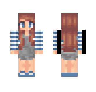Overalls girl