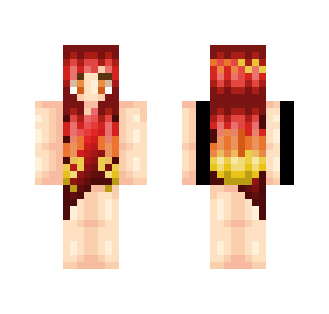 Fire Queen - Female Minecraft Skins - image 2