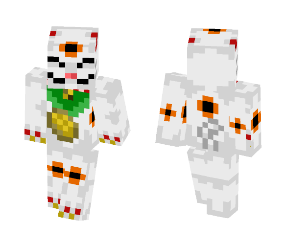 Contest~ Maneko Neko - Interchangeable Minecraft Skins - image 1