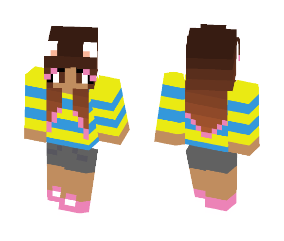 Human Temmie/Personal - Female Minecraft Skins - image 1