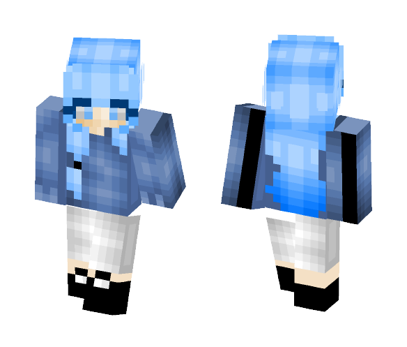 Aqua Sea Ocean - Female Minecraft Skins - image 1