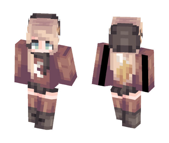 Moon fox - Female Minecraft Skins - image 1