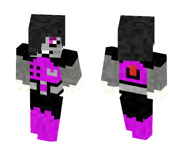 Undertale-Mettaton EX - Other Minecraft Skins - image 1