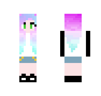 Pastel Ombre Girl