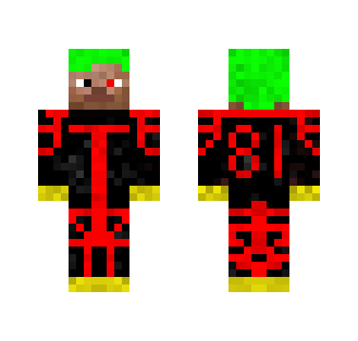 The Red Masked Ninja (No Helmet)