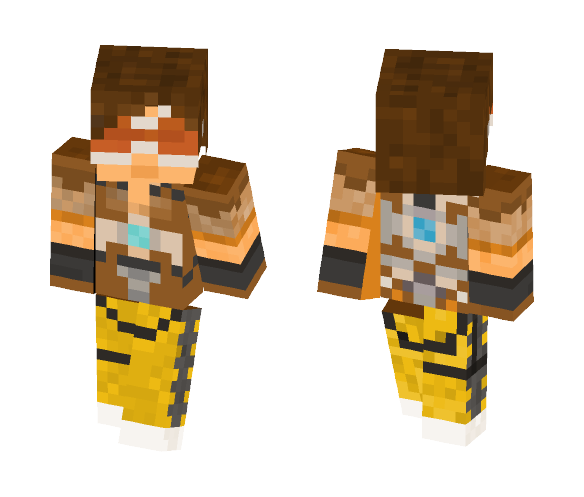Tracer - Female Minecraft Skins - image 1