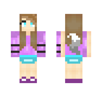 Eh my first skin DONT JUDGE???? - Female Minecraft Skins - image 2