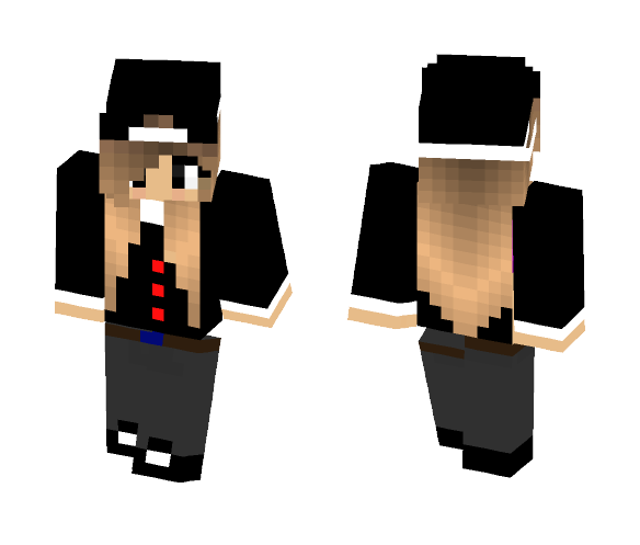 EightySquid's GirlFrind In a Siut - Female Minecraft Skins - image 1
