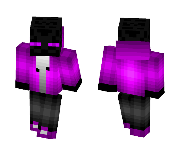 Enderman with jacket - Male Minecraft Skins - image 1