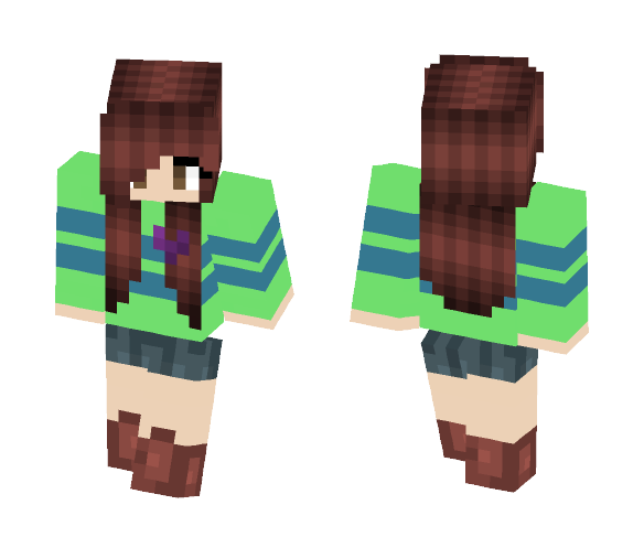 Seren Undertale - Female Minecraft Skins - image 1