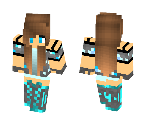 Diamond Girl - Girl Minecraft Skins - image 1
