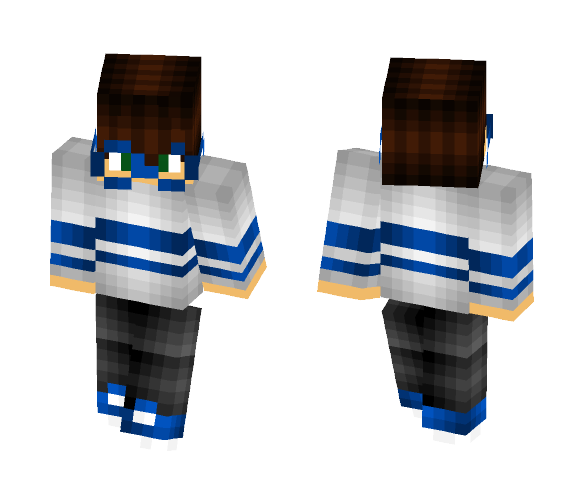 PupuSkins ~Bookworm ~ Reagan - Male Minecraft Skins - image 1