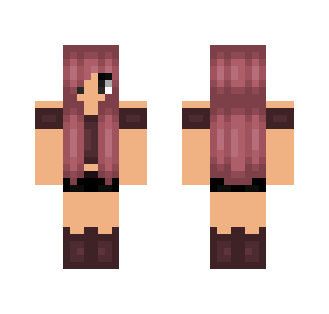 Summer Pink Girl - Girl Minecraft Skins - image 2