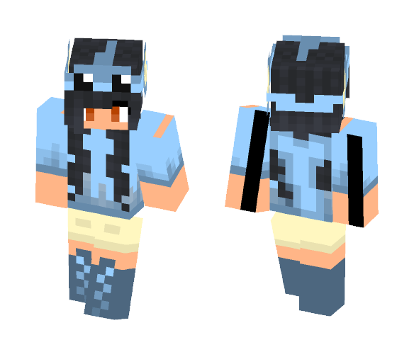 Aphmau Remake ~ Vaporeon Costume - Female Minecraft Skins - image 1