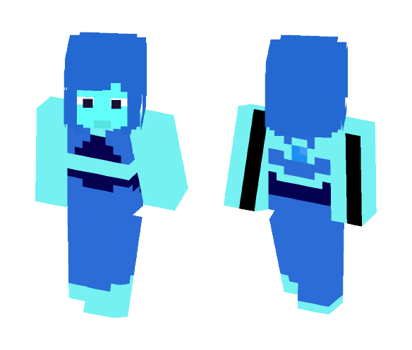 Download Free Lapis Lazuli - Steven Universe Skin for Minecraft image 1 Lapis Lazuli - Steven Universe - Female Minecraft Skins - image 1