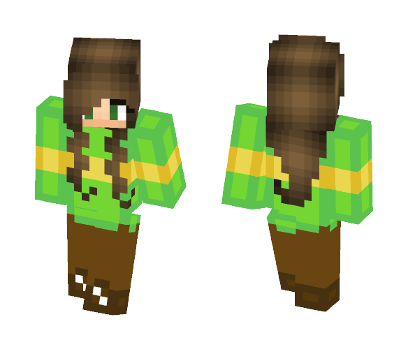 Chara Girl Undertale - Girl Minecraft Skins - image 1