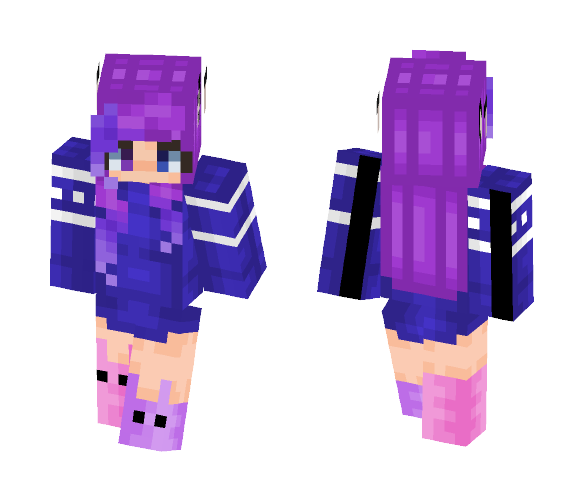 ???????????????????????????? Galaxy - Female Minecraft Skins - image 1