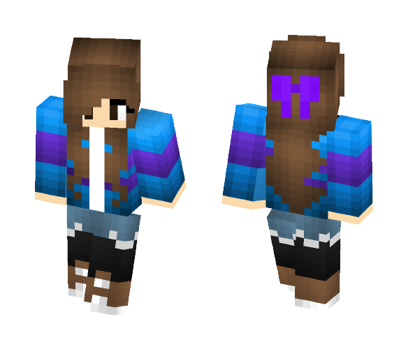 Female Frisk - Female Minecraft Skins - image 1