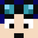 DanTDMdarkbluehair - Male Minecraft Skins - image 3