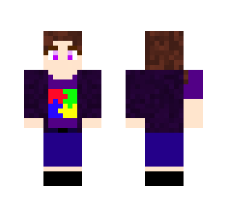 Purple Autism Girl