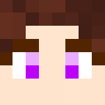 Download Free Purple Autism Girl Skin for Minecraft image 3 Purple Autism Girl - Girl Minecraft Skins - image 3
