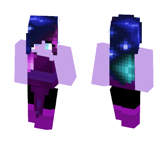 Galaxy Opal - Female Minecraft Skins - image 1