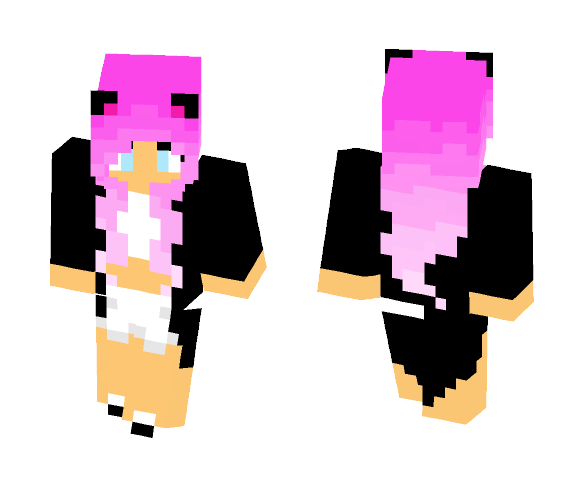 Cat Girl - Cat Minecraft Skins - image 1